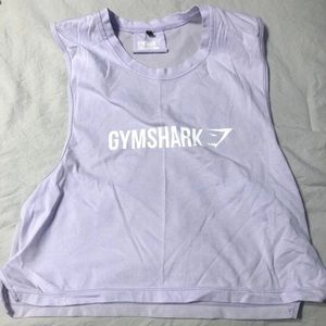 GYMSHARK LILAC CROP TOP